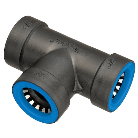 Blu-Lock 3/4 In. Push Push Tee Connector